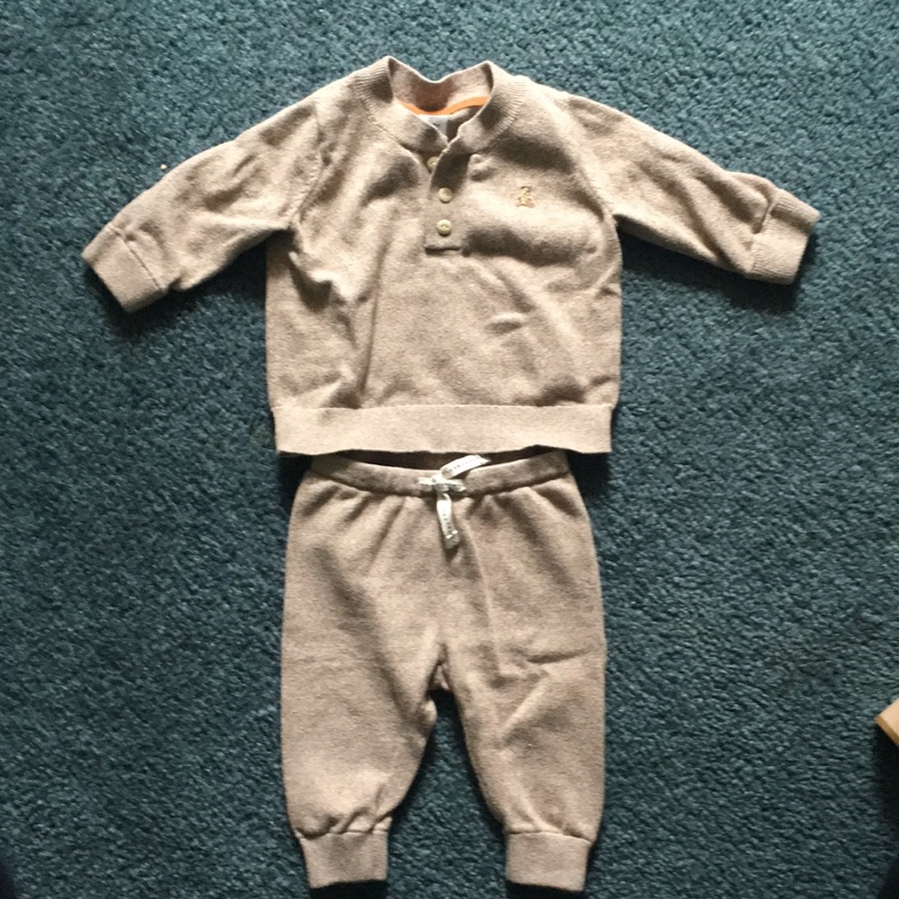 Baby Gap matching sweater set for baby boy